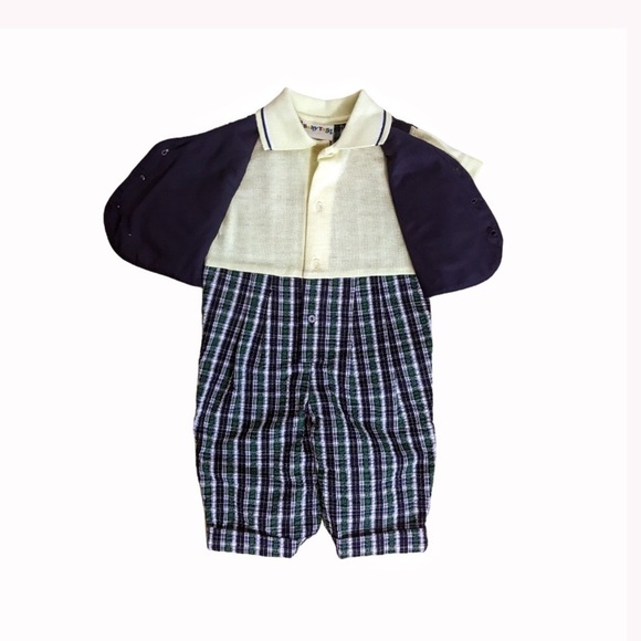 NWT Baby Togs Vested Overall - Golf Clubs & Dog - Picture 7 of 10
